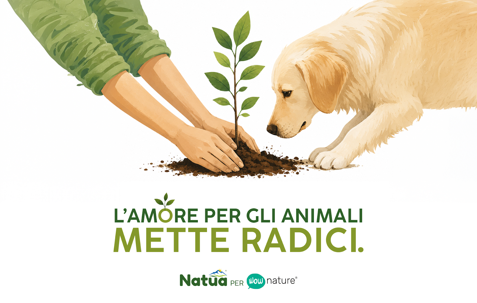 Love for animals takes root. Natua for WOWnature